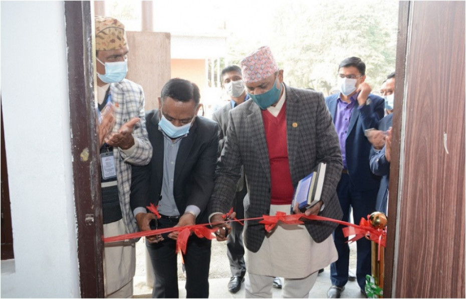 माछापुच्छ्रे बैंकको सहयोगमा नारायणहिटी दरबार संग्रहालयमा मोबाइल लकरको व्यवस्था