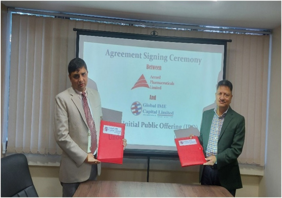 एकर्ड फर्मास्युटिकल्सले आईपीओ निष्कासन गर्ने, बिक्री प्रबन्धकमा ग्लोबल आइएमई क्यापिटल नियुक्त 