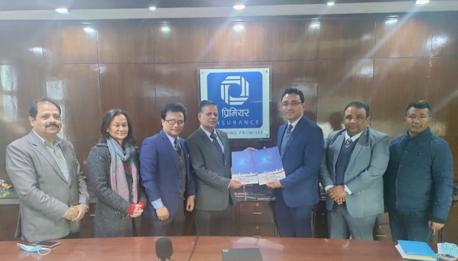 प्रिमियर इन्स्योरेन्स र नेपाल क्लियरिङ हाउसबीच सम्झौता, एनपीआईमा आबद्ध हुने पहिलो निर्जीवन बीमा कम्पनी