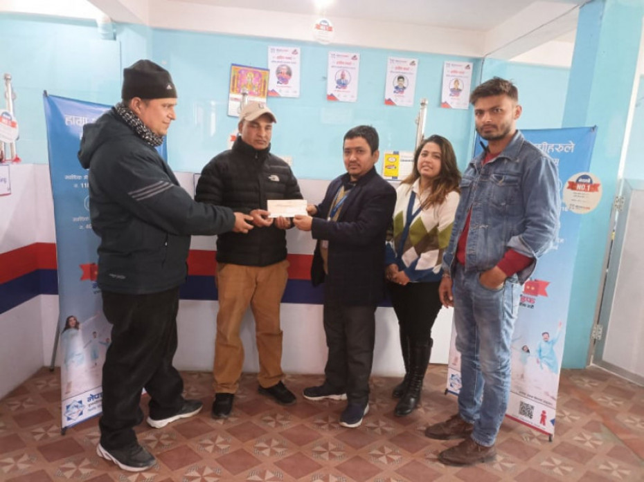 नेपाल लाइफ इन्स्योरेन्सद्वारा दुई दिनमै दाबी भुक्तानी