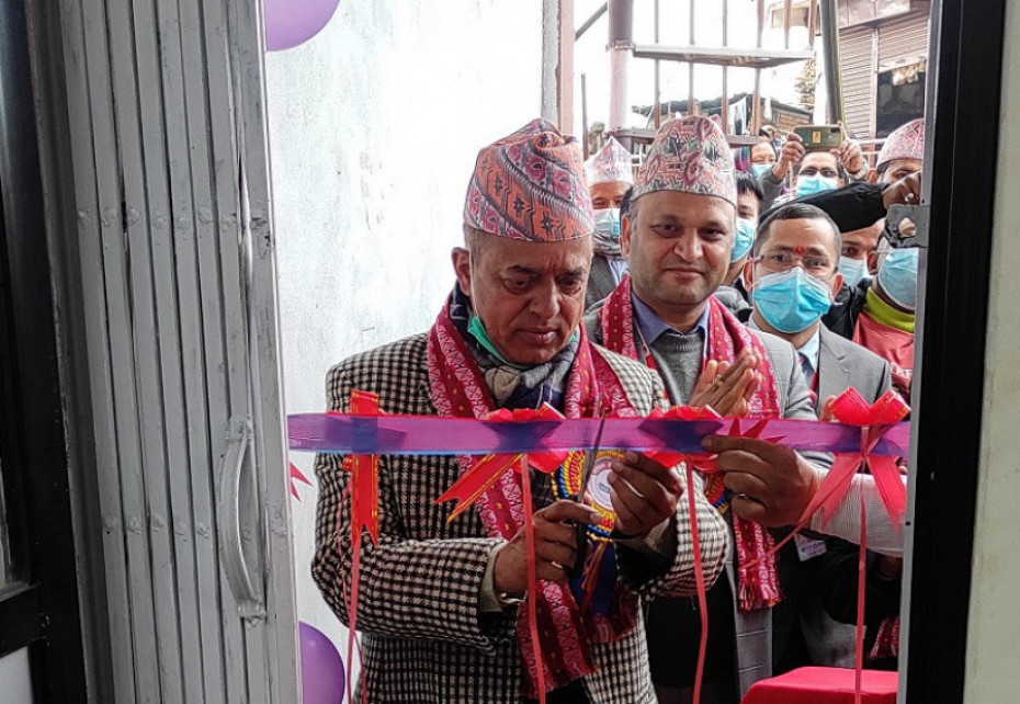 ग्लोबल आइएमई बैंकको ५०औँ एक्सटेन्सन काउन्टर गोरखाको चित्रेपोखरीमा