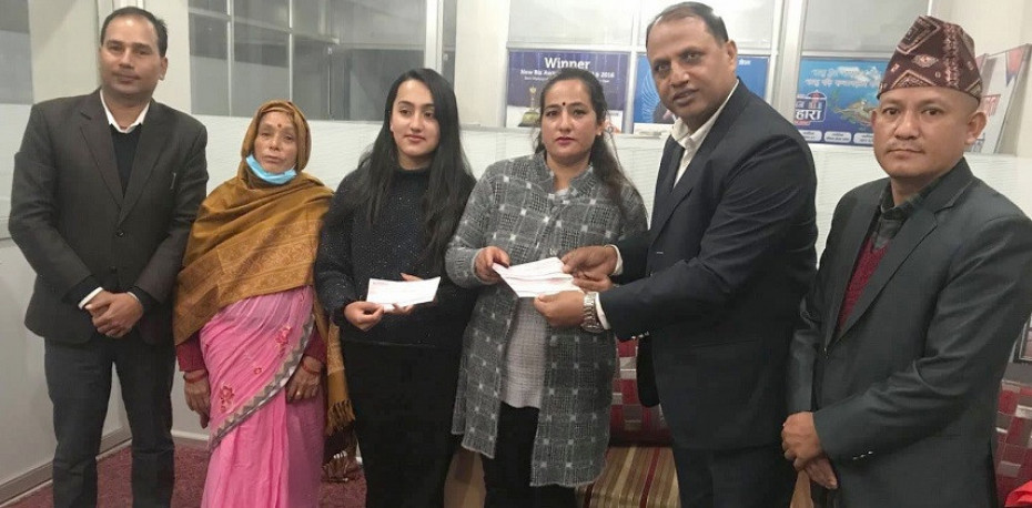 नेपाल लाइफ इन्स्योरेन्सद्वारा मृतकका परिवारलाई रु.१ करोड बढी दाबी भुक्तानी