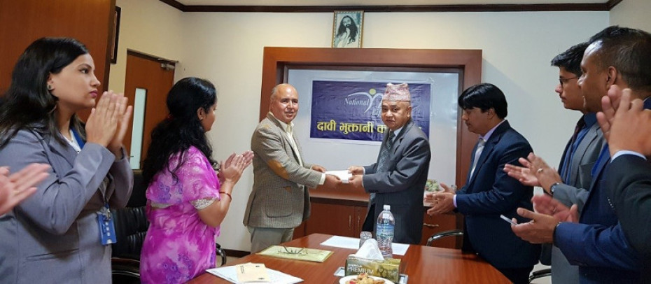 पहिलो महिला ब्रोकरको मृत्यु बिमा दाबी भुक्तानी एक महिनामै !