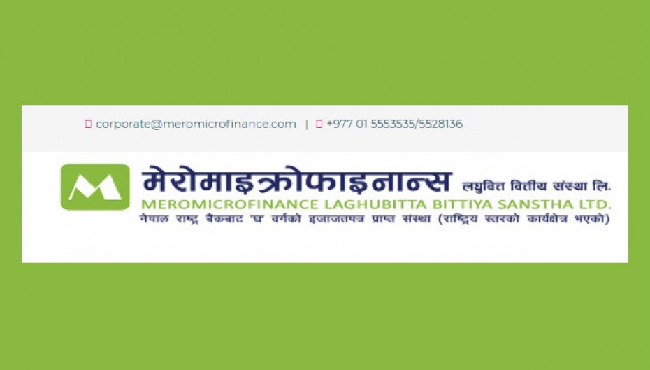 मेरोमाइक्रोफाइनान्स लघुवित्तको बोनस सेयर सेयरधनीको हितग्राही खातामा जम्मा