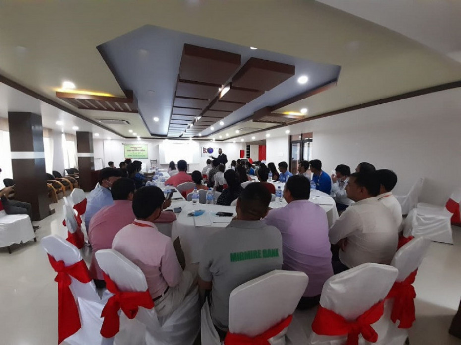 मिर्मिरे लघुवित्तद्वारा व्यवसाय प्रवर्द्धन तथा शाखा व्यवस्थापन तालिम सम्पन्न  