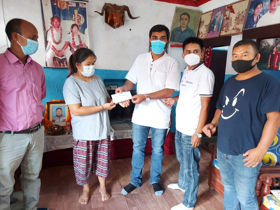 यूनियन लाइफद्वारा मृत्यु दाबी भुक्तानी