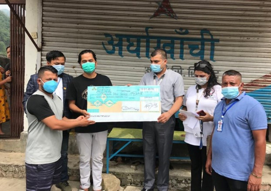 यूनियन लाइफद्वारा मृत्यु दाबी भुक्तानी 