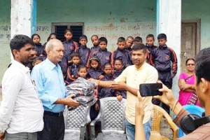 educational materials distribution program at different places at different times
